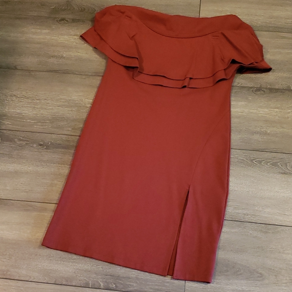 Body con Strapless Dress